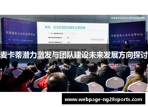 麦卡蒂潜力激发与团队建设未来发展方向探讨